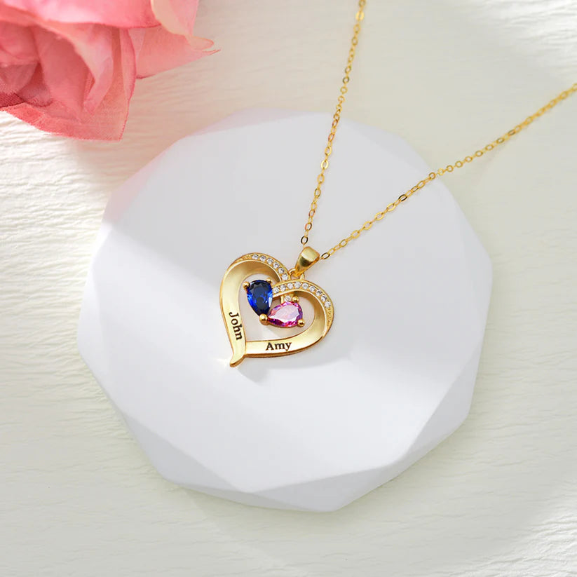 “You & Me, Always” Personalised Couple’s Necklace