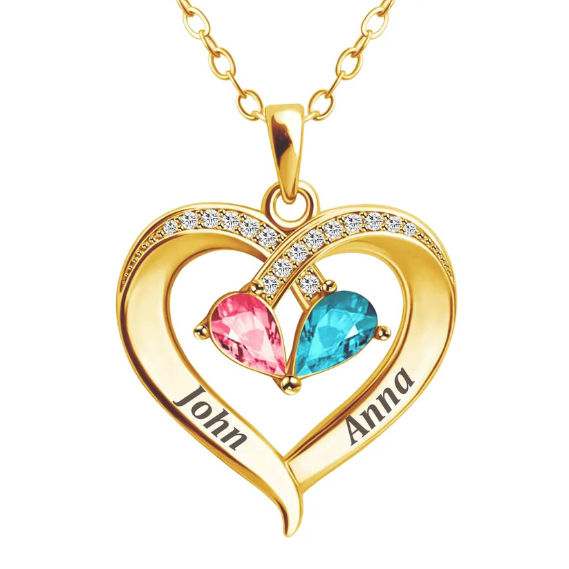 “You & Me, Always” Personalised Couple’s Necklace