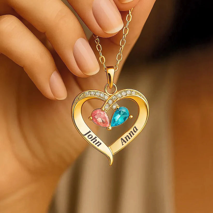 “You & Me, Always” Personalised Couple’s Necklace