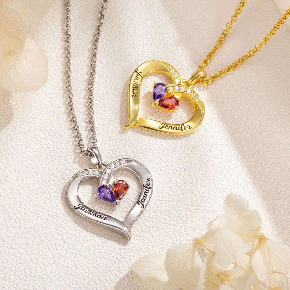 “You & Me, Always” Personalised Couple’s Necklace