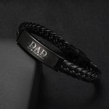 "Dad We Love You" Family Bond Personalized Bracelet Set