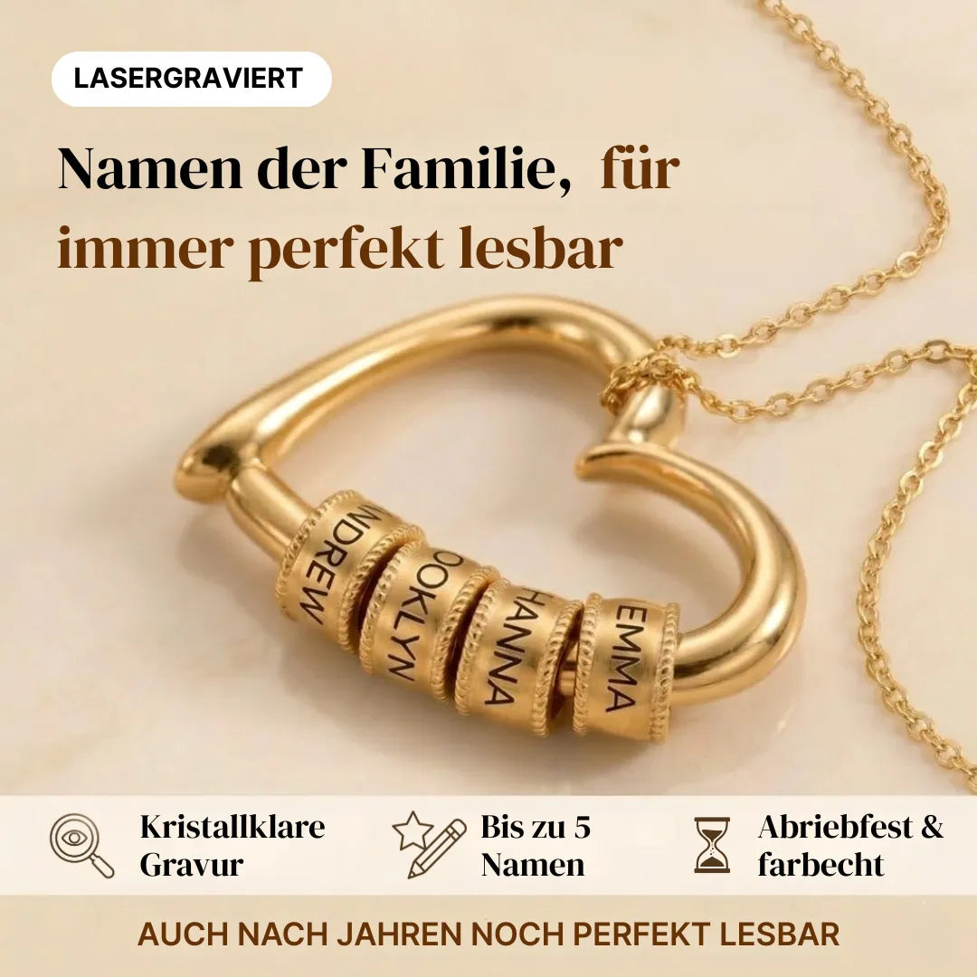 Halskette "Herz der Familie"