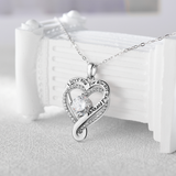 "To My Wife" Forever & Always Heart Necklace