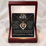 Always Yours – Birthstone Heart Necklace
