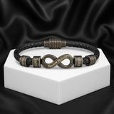 Infinity Name Bracelet - For the Man Who Holds Us Together
