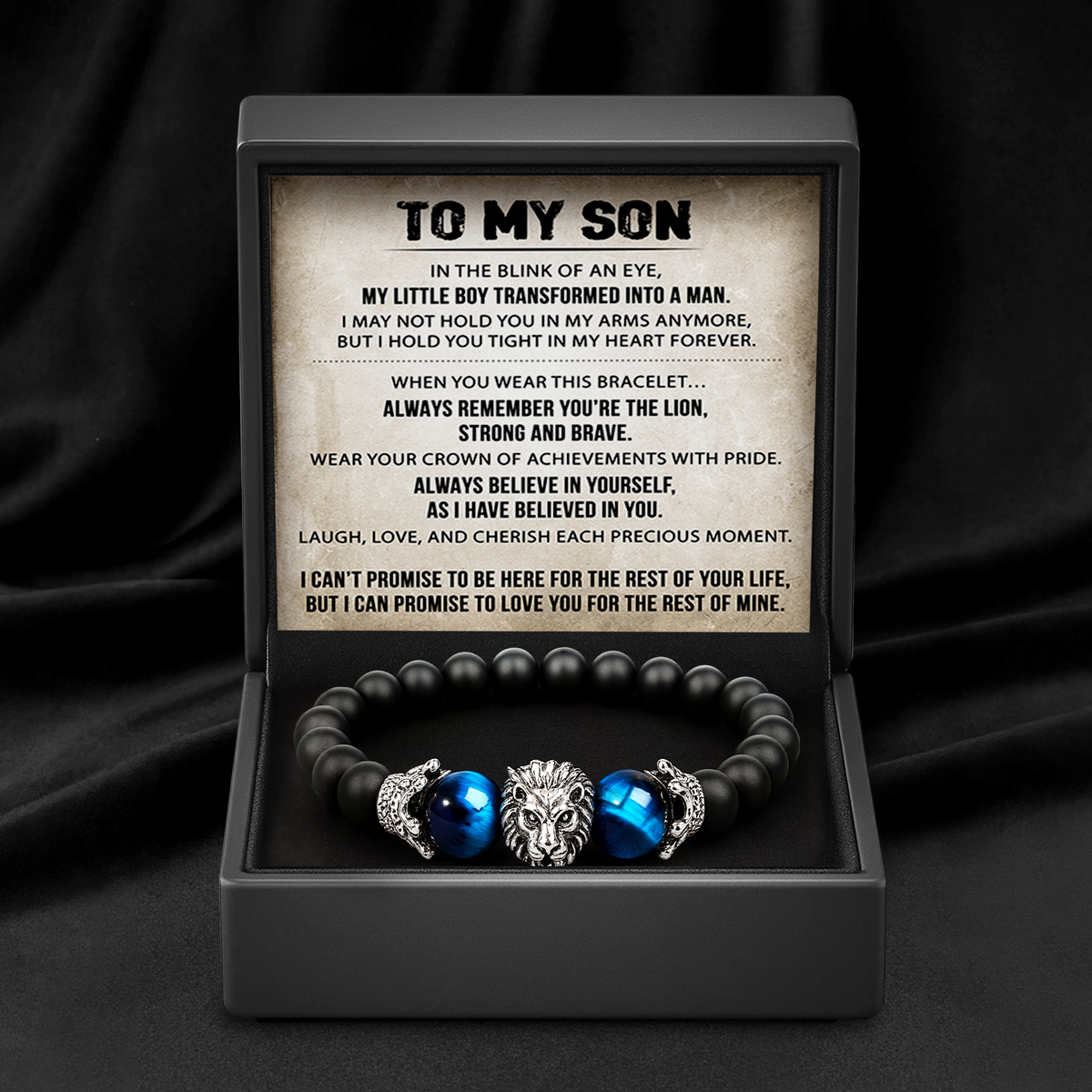 Heart of a Lion Strength Bracelet