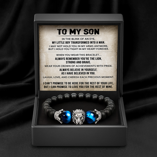 Heart of a Lion Strength Bracelet