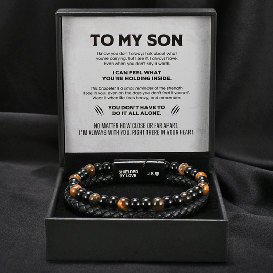 The Guardian - Son's Tiger Eye Protection Bracelet