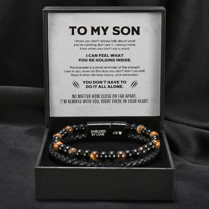 The Guardian - Son's Tiger Eye Protection Bracelet