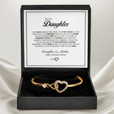 "To My Daughter" Forever Connected Bracelet