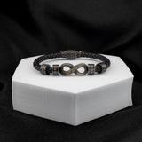 Infinite Love Bead Bracelet for Dad