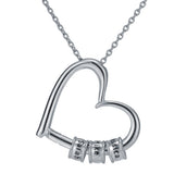 "To My Love" - Family's Love Engraved Pendant with LED Gift Box