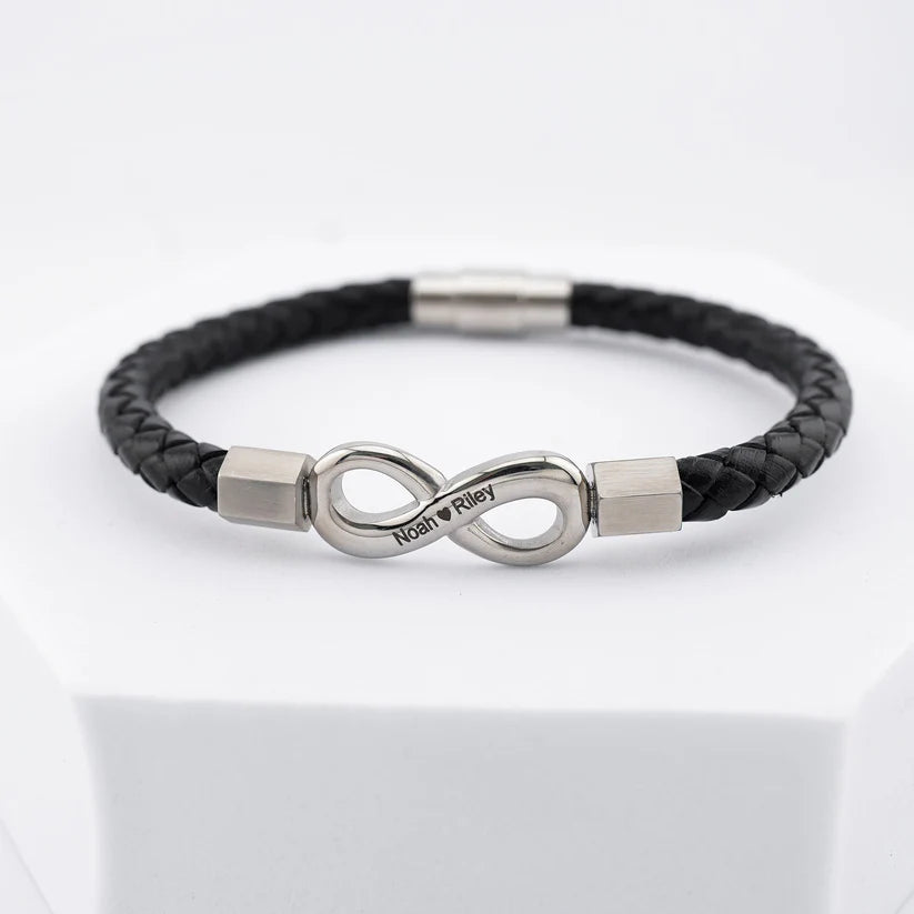"To My Man" - Infinity Bracelet